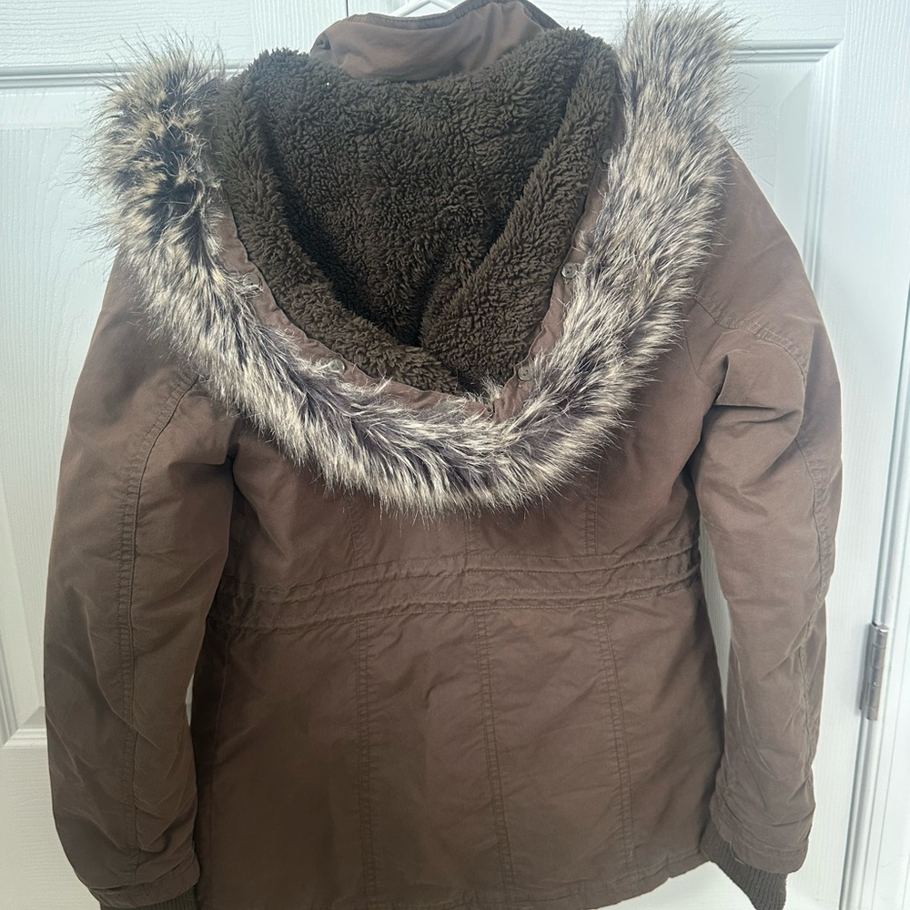 Bcbgeneration Brown Quilted Jacket - image 3